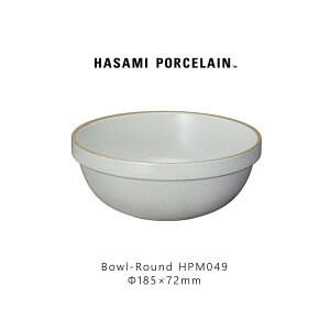 y}\|Cg2{zHasami Porcelain nT~|[Z HPM049 MidDeep RoundBowl 185 mm Gloss Gray g   {E Mtg v[gH  X^bLO WΉ H@Ή