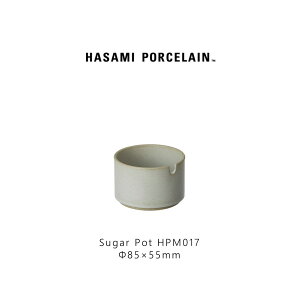 �y�}���\�����Ԓ��|�C���g5�{�zHasami Porcelain �n�T�~�|�[�Z���� HPM017 Sugar Pot 85 mm Gloss Gray HPM017 �g������ �� ���� �V���K�[�|�b�g �M�t�g �v���[���g other 8.5cm