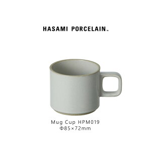y11/11܂Ń|Cg5{zHasami Porcelain nT~|[Z HPM019 Mug Cup 85 mm Small Gloss Gray OXO[ g   }OJbv Mtg v[g 8.5cm coffeegoods