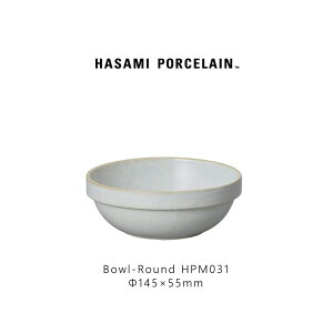 y[J[izHasami Porcelain nT~|[Z HPM031 RoundBowl 145 mm Gloss Gray g   {E Mtg v[gH  X^bLO WΉ H@Ή