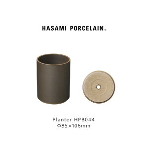 yԌ|Cg5{zHasami Porcelain nT~|[Z HPB044 Planter 85 mm Black g   A Aؔ  v^[ ϗtA