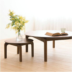yszLISCIO Circle Low Table 042 bV T[N[e[uC ۃ[e[u { i` _CjO ؖ I[N EH[ibg `F[