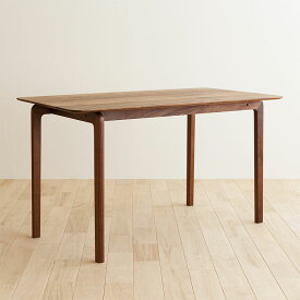 【代引き不可】LISCIO Dining Table 126*70 リッショダイニングテーブル無垢 テーブル 日本製 ナチュラル ダイニング 木目 オーク ウォールナット チェリー