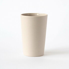 【マラソン限定★100円OFFクーポン配布】MOHEIM STONEWARE TUMBLER L サンドホワイト タンブラー コップ ギフト プレゼント 贈り物 器 陶磁器