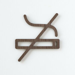 �y5�̂����N�[�|���z�z�zMOHEIM NO SMOKING (walnut) �m�[�X���[�L���O �E�H�[���i�b�g �s�N�g�O�����T�C�� �V�R�� �V�z �V�z�j�� �X�� �I�t�B�X ���i SIGN �E�H�[���X�e�b�J�[ �V�[�� ���w�C���@