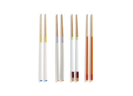 【マラソン期間限定100円OFFクーポン★4月14日20:00～】正規品 HAY COLOUR STICKS SET OF 4 ヘイ 箸 お箸 はし 4本 家族 北欧デザイン 北欧 カラトリーキッチン用品