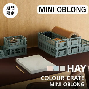 _BLACK FRIDAY |Cg5{^yHAY POP-UPԌzKi HAY COLOUR CRATE MINI OBLONG J[ N[g X^bLO ܂肽  fXN[ [ [{bNX fXN 㐮 [ 