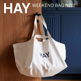 正規品 HAY WEEKEND BAG NO.2 ウィークエンドバッグ ランドリーバッグ マザーズバッグ コットン 大きめ 大きい バッグ トートバッグ ヘイ