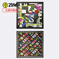 ZUMBA ズンバ 正規品 ウェア グッズ バンダナ 2枚組 ロゴ カラフル スカーフ 綿 エクササイズ フィットネ…