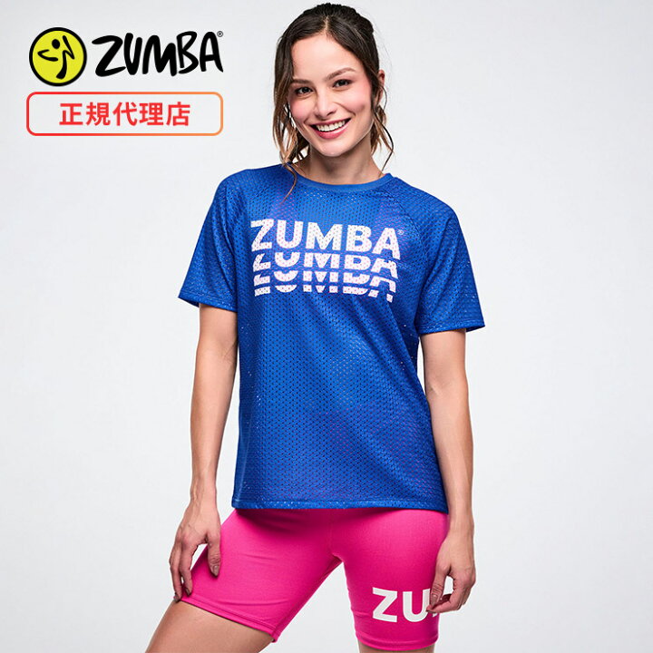 楽天市場】ZUMBA ズンバ 正規品 ウェア レディース Tシャツ 半袖 ロゴ 