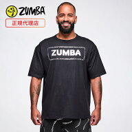 ZUMBA ズンバ 正規品 ウェア メンズ Tシャツ 半袖 ロゴ 丸首 エクササイズ フィットネス ジム スポーツ …