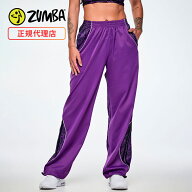 ZUMBA ズンバ 正規品 ウェア レディース トラックパンツ カーブパンツ パイソン へび柄 ライン ロング丈 …