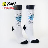 ZUMBA ズンバ 正規品 グッズ 靴下 ソックス クルー丈 スマーフ エクササイズ フィットネス ジム スポーツ…