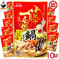 送料込み イチビキ ストレート 藤一番監修 コク旨しょうゆ味 鍋スープ 720g×10袋入(57594)