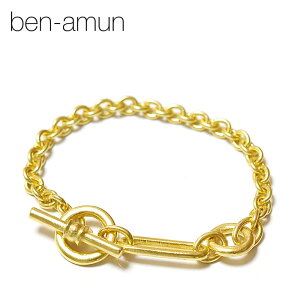 �yOggi �G���f�ځz�y�ē��ׁz��BEN-AMUN�� �x���A���� �I�[�o�� �`���[�� �S�[���h �`�F�[�� �u���X���b�g �}���e�� 24���d�グ Chain Bracelet (Gold) ���f�B�[�X