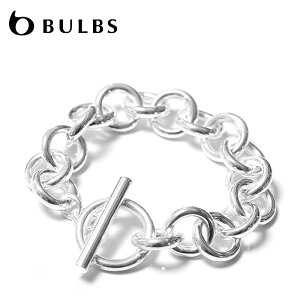�ySTORY CLASSY Oggi LEE GISELe �G���f�ځz�y�ē��ׁz��BULBS�� �o���u�X �T�[�N�� �����O �`�F�[�� �f�U�C�� �{�����[�� �V���o�[ �u���X���b�g �}���e�� SV925 (Silver)