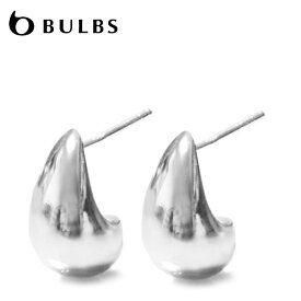 【再入荷】【全品500円OFFクーポン配布中】≪BULBS≫ バルブス ティアドロップ 小粒 ぷっくり ドット シルバー スタッズ ピアス SV925 Colchicum autumnale (Silver) レディース ギフト ラッピング