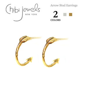 yēׁzchibi jewels `rWGY{w~A S2F |A[J[usAX Arrow Stud Earrings (Gold/Silver)fB[X Mtg bsO