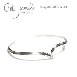 �y�ē��ׁz��chibi jewels�� �`�r�W���G���Y �J���� �� ���`�[�t �V���o�[ �o���O�� SV925 Seagull Cuff Bracelet (Silver) ���f�B�[�X �M�t�g ���b�s���O