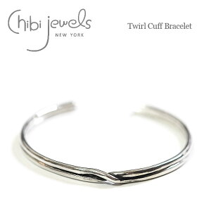 �yCLASSY �G���f�ځz��chibi jewels�� �`�r�W���G���Y �A���e�B�[�N���H �˂��� �c�C�X�g �V���o�[ C�^ �o���O�� Twirl Cuff Bracelet (Silver) ���f�B�[�X �M�t�g ���b�s���O