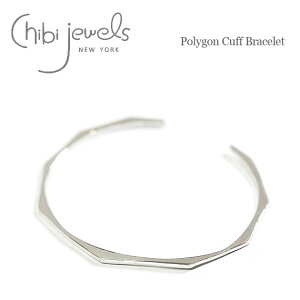 �y�ē��ׁz��chibi jewels�� �`�r�W���G���Y�|���S�� ���p�` �V���o�[ C�^�o���O�� Polygon Cuff Bracelet (Silver) ���f�B�[�X �M�t�g ���b�s���O
