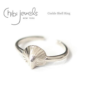 �y�ē��ׁz��chibi jewels�� �`�r�W���G���Y �L���� �V�F�� ���`�[�t C�^�����O �w�� �t�H�[�N�����O �I�[�v�������O Cockle Shell Ring (Silver) ���f�B�[�X �M�t�g ���b�s���O