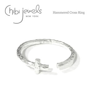 yēׁzchibi jewels `rWGY{w~A \˃NX Vo[2WAY O C[Jt w Hammered Cross Ring (Silver) fB[X Mtg bsO