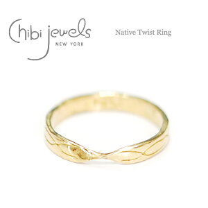 �y�ē��ׁz��chibi jewels�� �`�r�W���G���Y�{�w�~�A�� �l�C�e�B�u �c�C�X�g �����O Native Twist Ring (Gold) ���f�B�[�X �M�t�g ���b�s���O