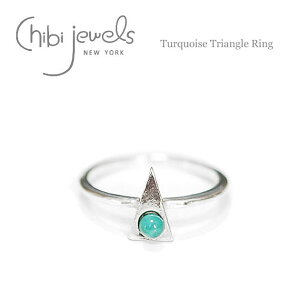 yēׁzchibi jewels `rWGY{w~A gCAO ^[RCY Vo[O Turquoise Triangle Ring (Silver) fB[X Mtg bsO