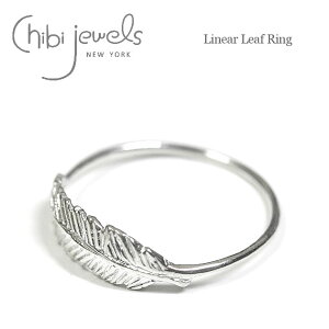 yēׁzyubNtCf[20OFFN[|zchibi jewels `rWGY V̗t Vo[ O w SV925 11 13 Linear Leaf Ring (Silver) fB[X Mtg bsO