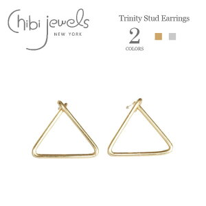 yēׁzyubNtCf[20OFFN[|zchibi jewels `rWGY S2F Op` X^bYsAX Trinity Stud Earrings (Gold/Silver)fB[X Mtg bsO