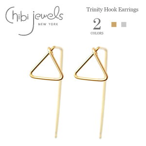 chibi jewels `rWGY S2F Op` C[tbNsAX Trinity Hook Earrings (Gold/Silver) fB[X Mtg bsO