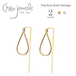 yēׁzchibi jewels `rWGY S2F eBAhbv C[tbNsAX Teardrop Hook Earrings (Gold/Silver) fB[X Mtg bsO