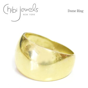 �yCLASSY GINZA GISELe �G���f�ځz��chibi jewels�� �`�r�W���G���Y�{�����[�� �S�[���h �����O �w�� �s���L�[�����O Dome Ring (Gold) ���f�B�[�X �M�t�g ���b�s���O