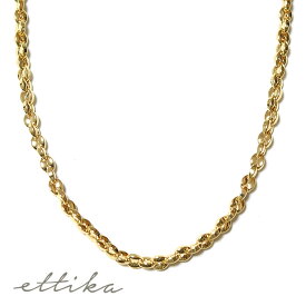 【待望の最新作】≪Ettika≫ エティカ コーヒー豆 デザイン チェーン ネックレス ゴールド 18金仕上げ Necklace (Gold) レディース ギフト ラッピング