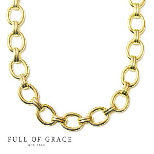 �yLEE Oggi GLOW GISELe �G���f�ځz�y�ē��ׁz��FULL OF GRACE�� �t���I�u�O���C�X �I�[�o�� �ȉ~�` �{�����[�� �`�F�[�� �l�b�N���X �V���v�� Thickcircle W Chain Necklace (Gold) ���f�B�[�X �M�t�g ���b�s��