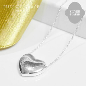 �ynon-no �G���f�ځz�y�Җ]�̍ŐV��z��FULL OF GRACE�� �t���I�u�O���C�X �Ղ����� �n�[�g �l�b�N���X �V���o�[ �o���G�R�A Heart Necklace (Silver) ���f�B�[�X �M�t�g ���b�s���O