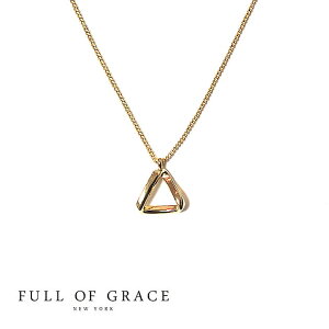 yyVX[p[Z[ 50OFFZ[zFULL OF GRACE tIuOCXOp gCAO@`[t@ S[h@lbNX Triangle Gold Necklace (Gold) fB[X Mtg bsO