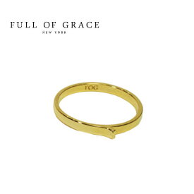 【楽天スーパーセール 50％OFF】≪FULL OF GRACE≫ フルオブグレイスモダンコレクション スモール シンプル リング Small Simple Ring (Gold)レディース ギフト ラッピング