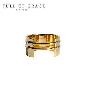 �y�牮��ނ��񒅗p�z��FULL OF GRACE�� �t���I�u�O���C�X 2WAY ���L �v���[�g �_�u�� ���C�� �����O Modern collection Alvin Ring (Gold)���f�B�[�X �M�t�g ���b�s���O