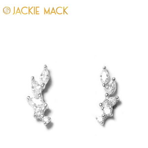 ��Jackie Mack�� �W���b�L�[ �}�b�N �L���[�r�b�N�W���R�j�A �X�^�b�Y �s�A�X �V���o�[ SV925 ���W�E���d�グ ��s�A�X �{�f�B�[�s�A�X (Silver) ���f�B�[�X �M�t�g ���b�s���O