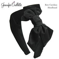 【再入荷】≪Jennifer Ouellette≫ ジェニファーオーレット ブラック 黒 グログラン 特大 デザイン リボ…
