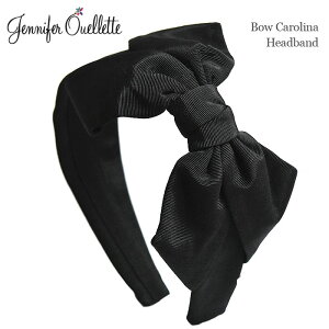 y\̔ 4ׁzJennifer Ouellette WFjt@[I[bg ubN  OO  fUC { J`[V wAoh wbhhX Grosgrain Bow Carolina Headband (Black) fB