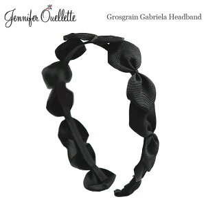 yGISELe CLASSY GfځzyēׁzJennifer Ouellette WFjt@[I[bg ubN  Ԃ { J`[V wAoh wbhhX Grosgrain Gabriela Headband (Black) fB[X Mt