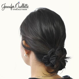 【5/20(月)まで受注販売 8月入荷】≪Jennifer Ouellette≫ ジェニファーオーレット グログラン素材 ヘアゴム シュシュ Grosgrain Scrunchies レディース ギフト ラッピング 【返品交換不可】