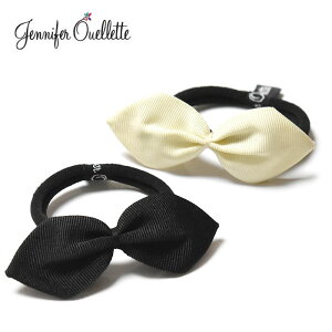 �y�ē��ׁz��Jennifer Ouellette�� �W�F�j�t�@�[ �I�[���b�g �S2�F �Ղ����� �O���O���� ������ �X���[�� ���{�� �w�A�S�� �� �u���b�N �� �I�t�z���C�g Bow Pony Hair Band (Black/White) ���f�B�[�X �M�t�g