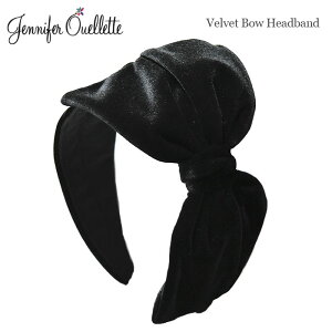 yēׁzJennifer Ouellette WFjt@[I[bg ubN  xxbg ʒ xA f  ɑ  { J`[V wAoh wbhhX oGRA Velvet Bow Headband (Bla