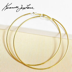 �yVERY GISELe LEE �G���f�ځz�y�ē��ׁz��Kenneth Jay Lane�� �P�l�X �W�F�C ���[�� ���[�W�T�C�Y �r�b�O �t�[�v�s�A�X �S�[���h Large Gold Hoop Pierced Earrings (Gold) ���f�B�[�X �M�t�g ���b�s���O