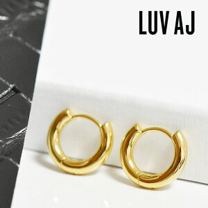 �y�Җ]�̍ŐV��z��LUV AJ�� ���u�G�[�W�F�C ������ �X���[�� ���܂� �����^�b�` �t�[�v �s�A�X �S�[���h 14���d�グ Plain Amalfi Huggies Earrings (Gold) ���f�B�[�X �M�t�g ���b�s���O