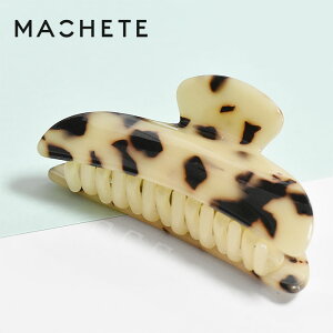 �yGISELe �G���f�ځz�y�ē��ׁz��MACHETE�� �}�V�F�b�g �ׂ��b �x�[�W�� �w�A�N���b�v �o�i�i�N���b�v �o���X �N���b�v ������ �܂Ƃߔ� �w�A�A�N�Z�T���[ Midi Heirloom Claw (Blonde Tortoise) ���f�B�[